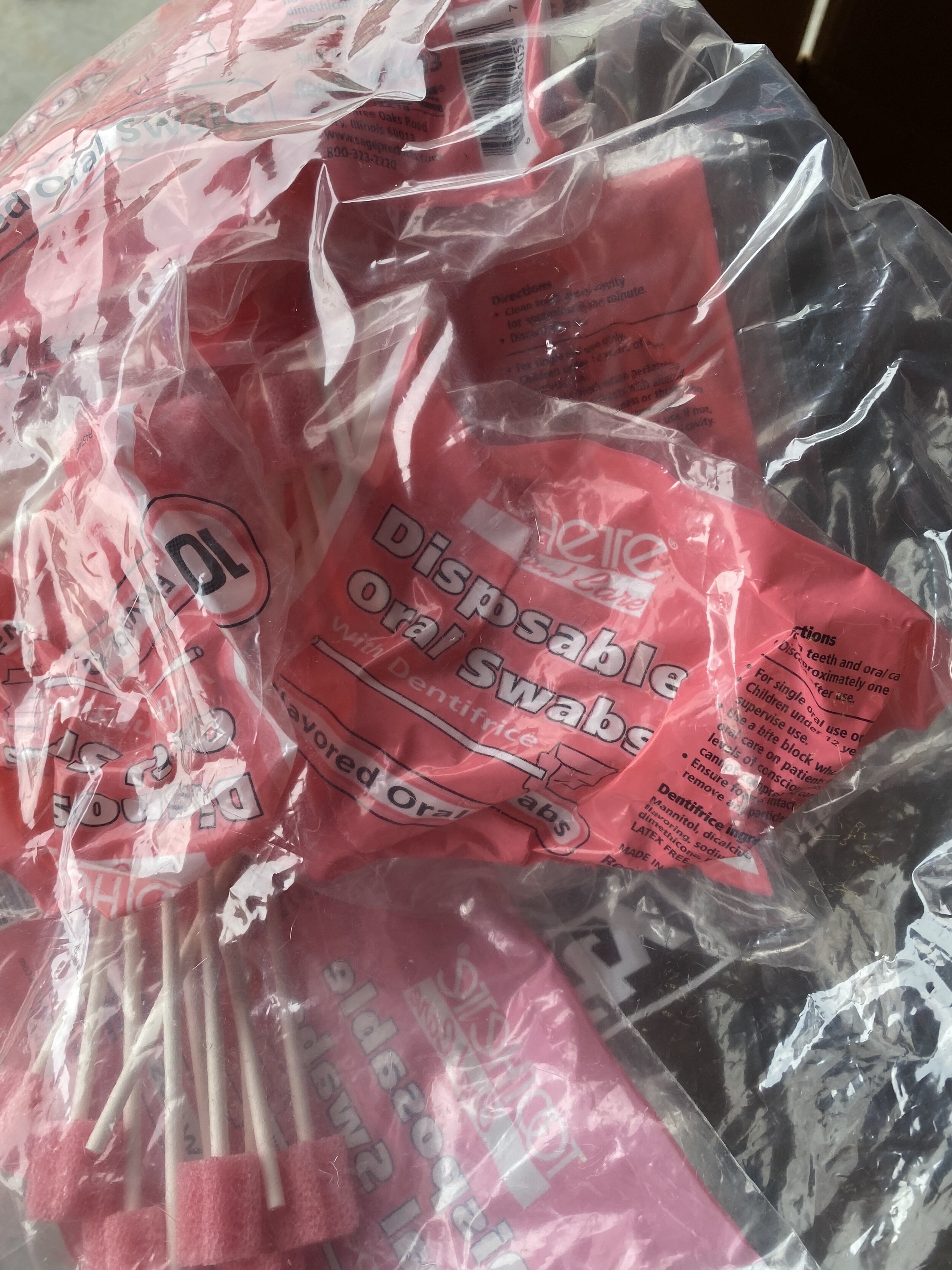 Disposable Oral Swabs