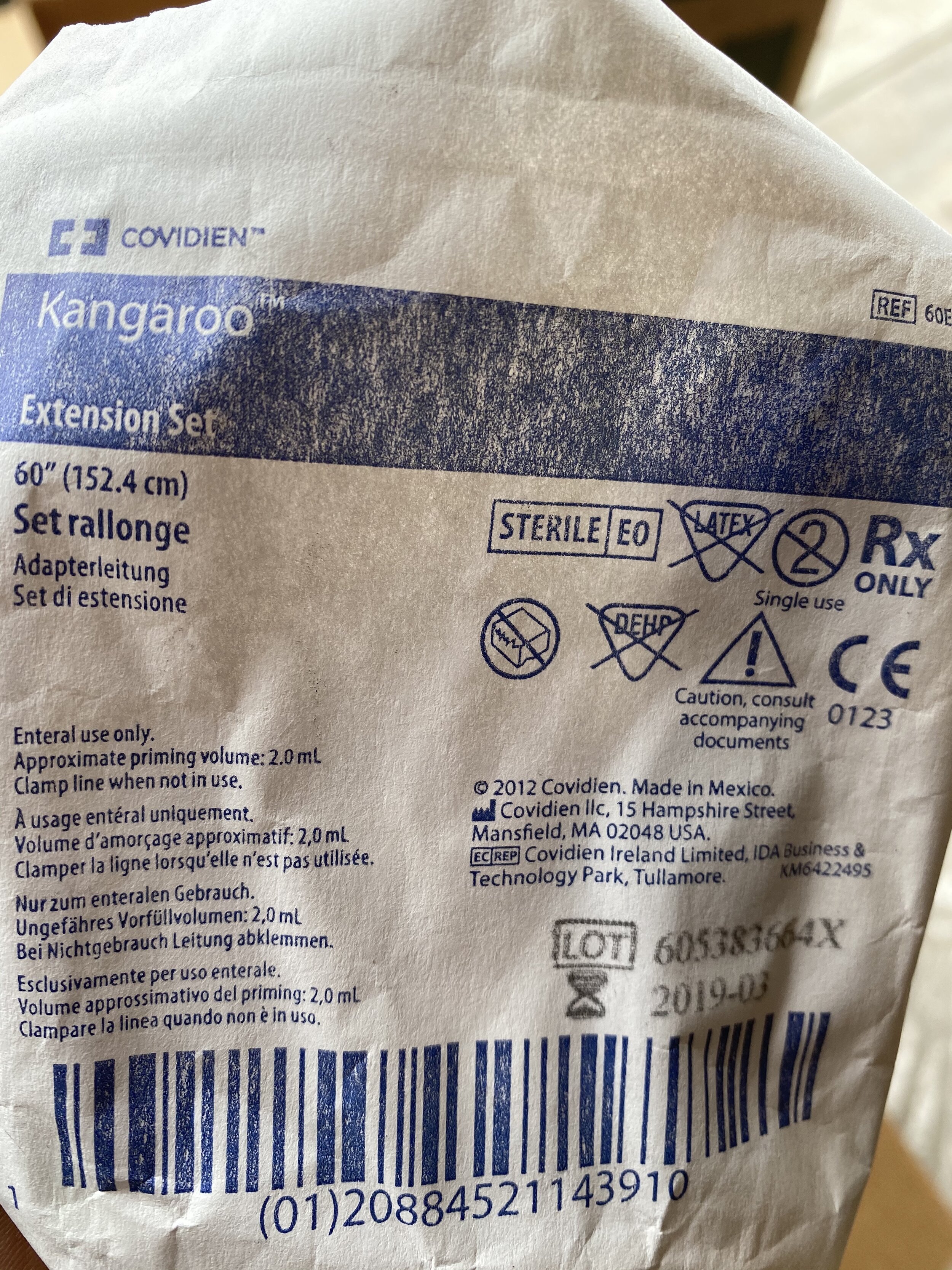 Kangaroo Extension Set