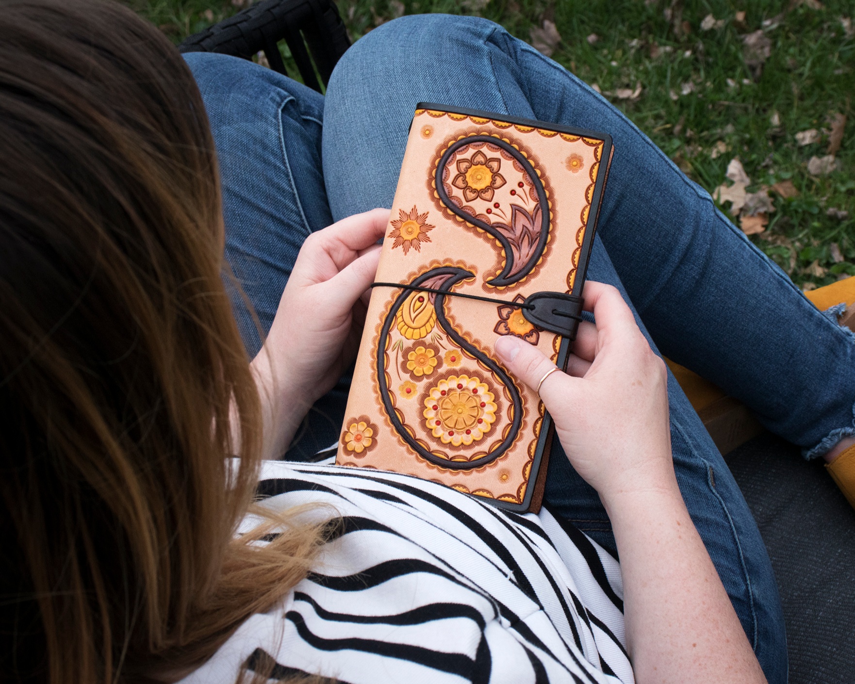 Silver Creek Leather Kit Journal