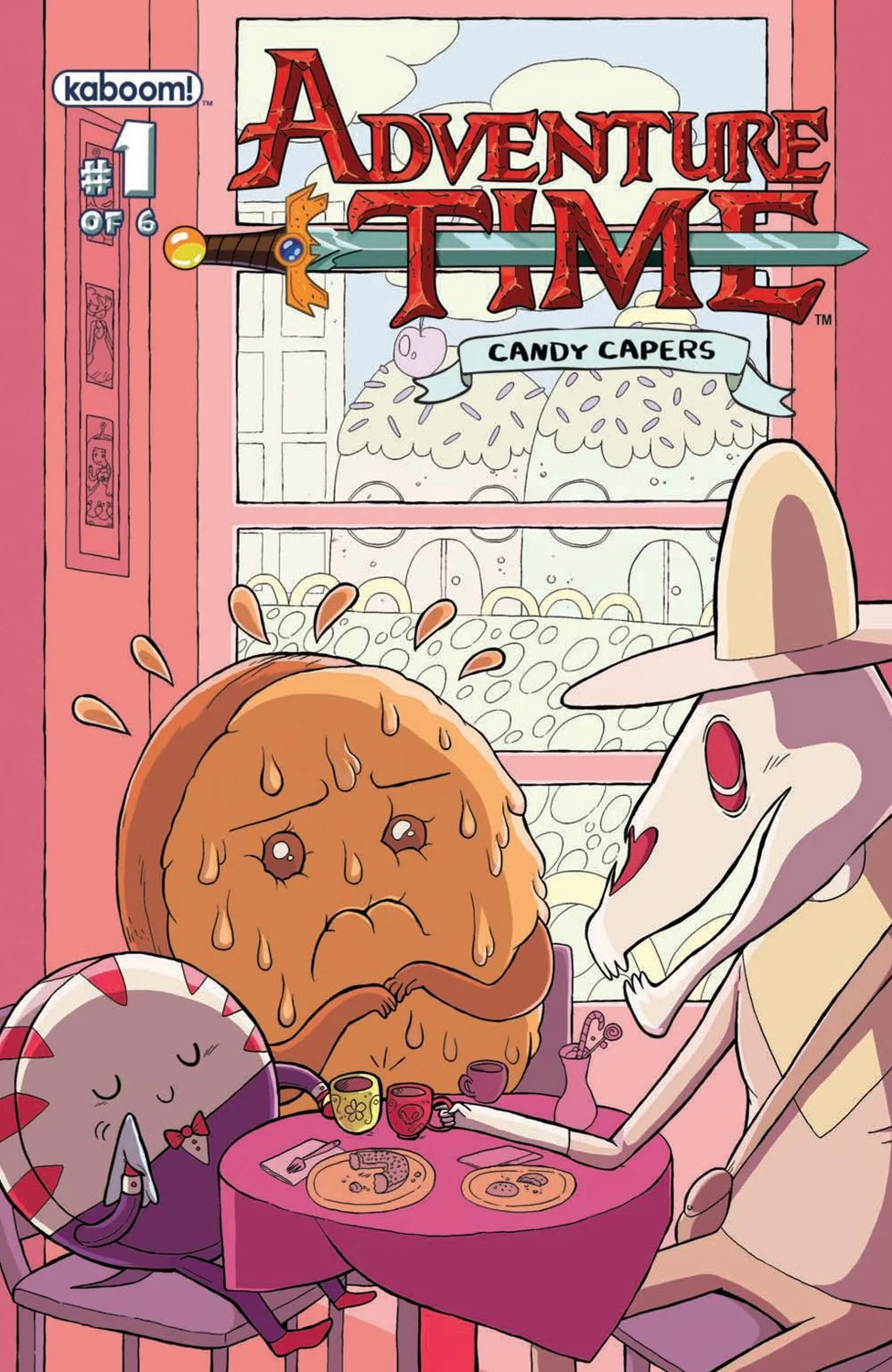 Cover for Adventure Time: Candy Capers published by Boom
