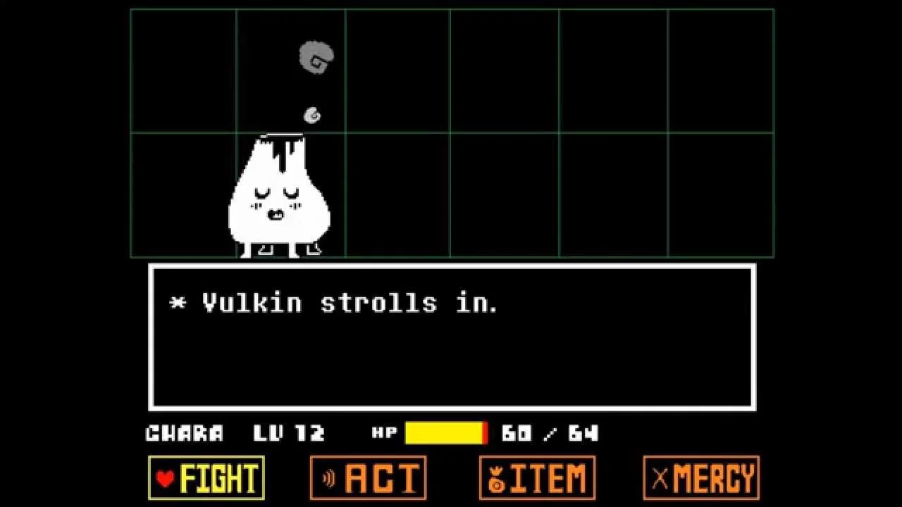 Sample of character design work for several monsters in the indie hit Undertale