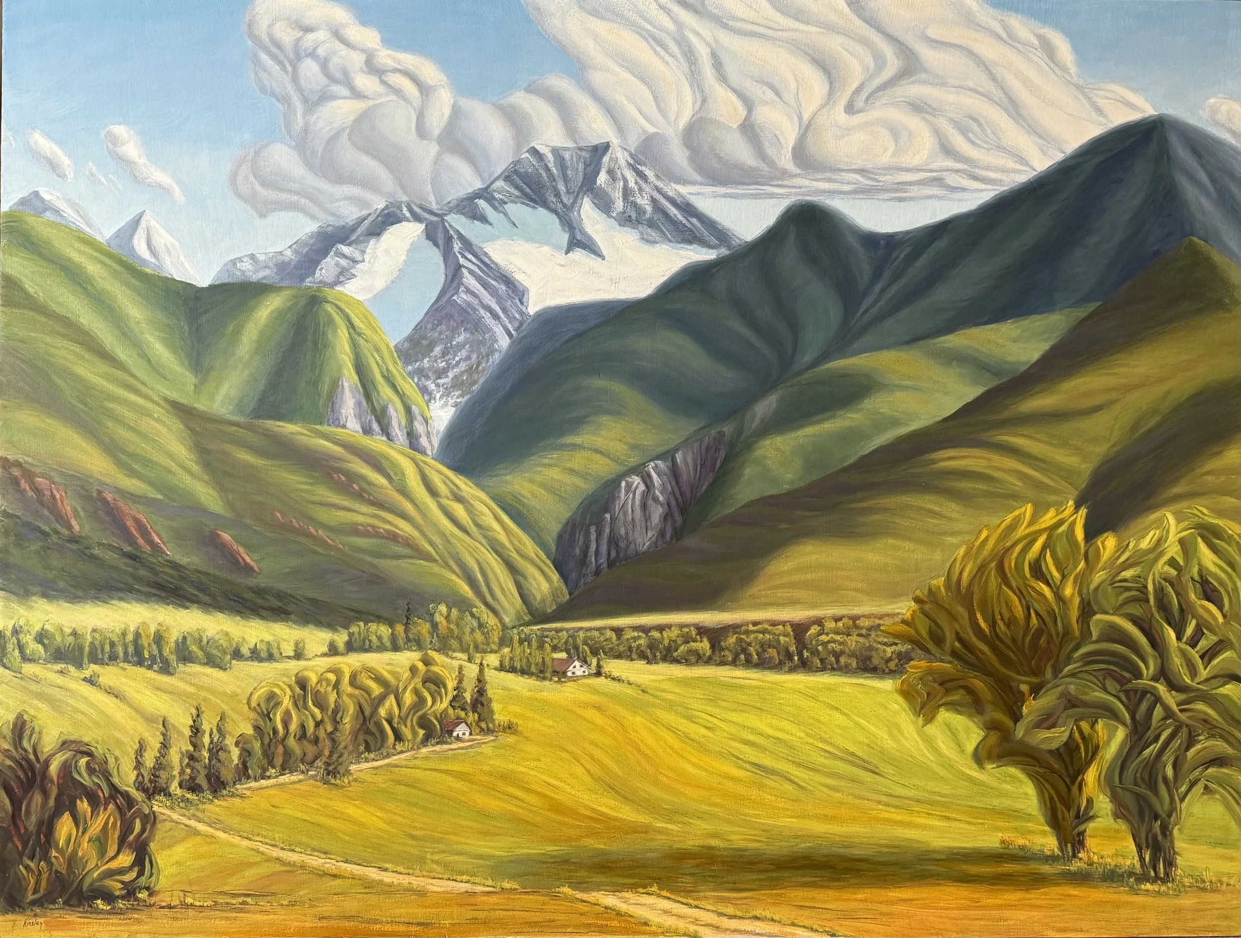 Up the Crystal Valley 36x48”.jpeg