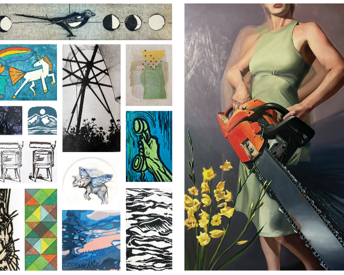 The Tiny Print Showcase &amp; Tracey Harris
