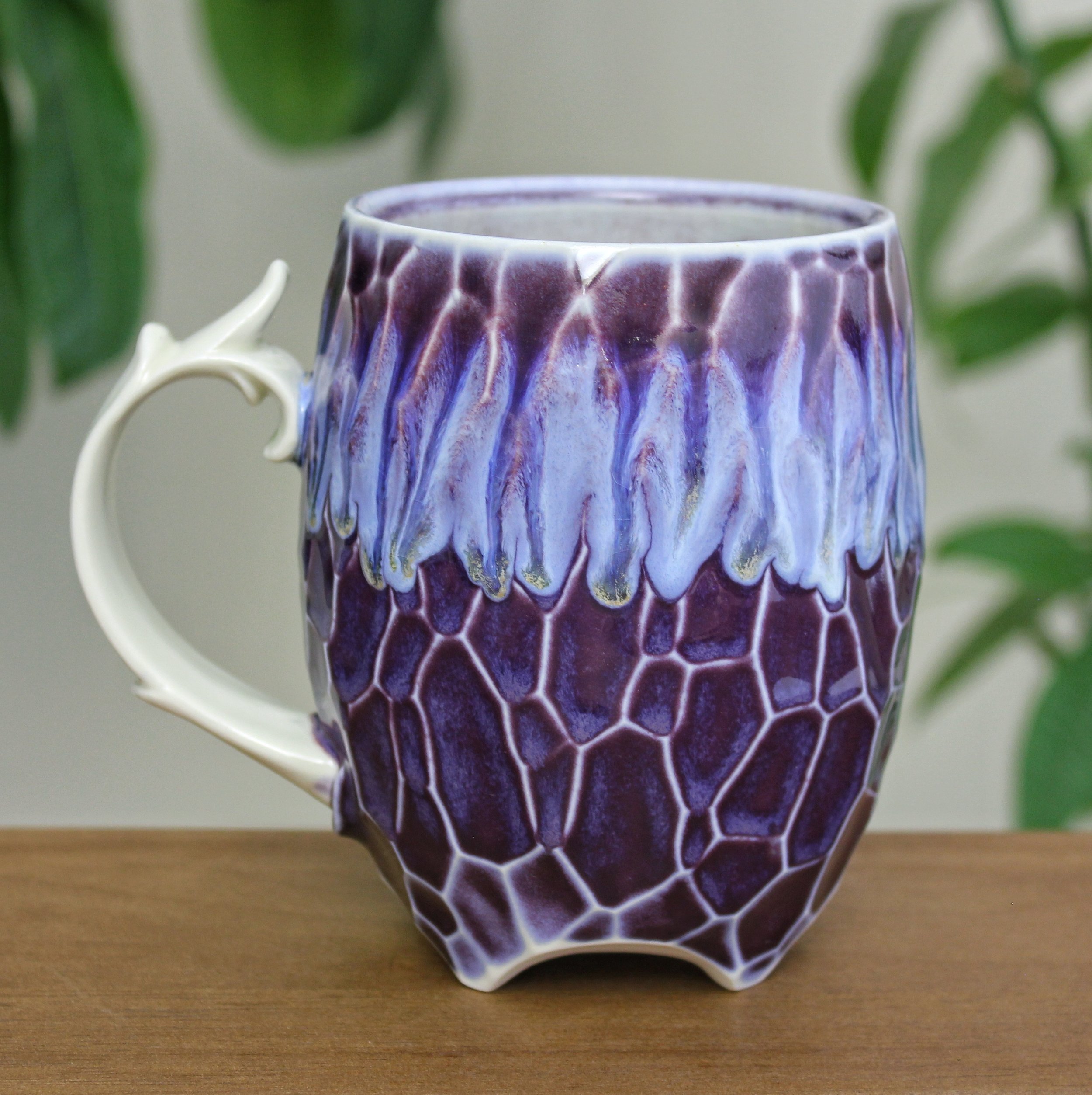 Purple Mana Drip Mug (KAI-06) — Kai Ceramics