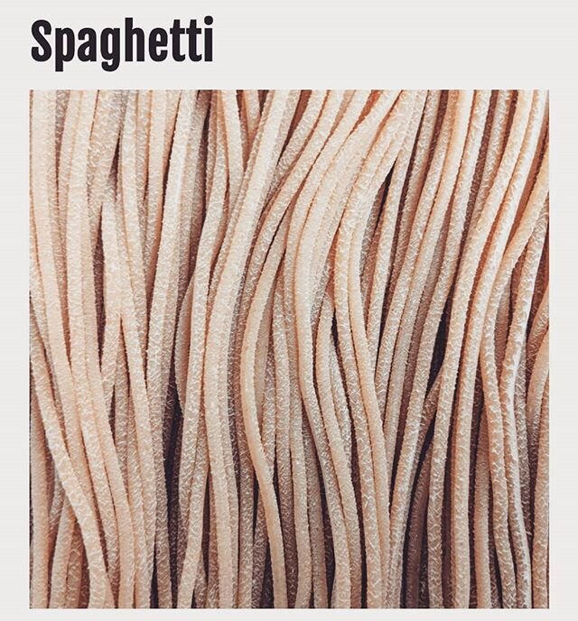 Because some classics never go out of style! Whether you're tossing it with some of our Pomodoro sauce, or trying your hand at Cacio e Pepe, you really can't go wrong with Spaghetti. Ours has that beautiful texture because it's bronze die extruded - 