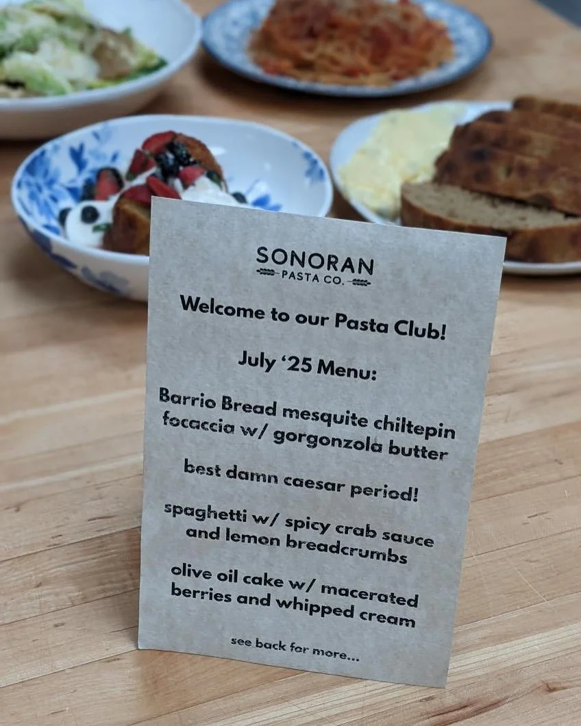 Our pasta club has launched!!!! We&rsquo;ve partnered with @table22 to bring a monthly dinner box for 2 or 4 people.

Each box features an exclusive pasta sauce and fresh pasta 🍝 , @barriobread 🥖 with chef curated accoutrements, an appetizer/salad,