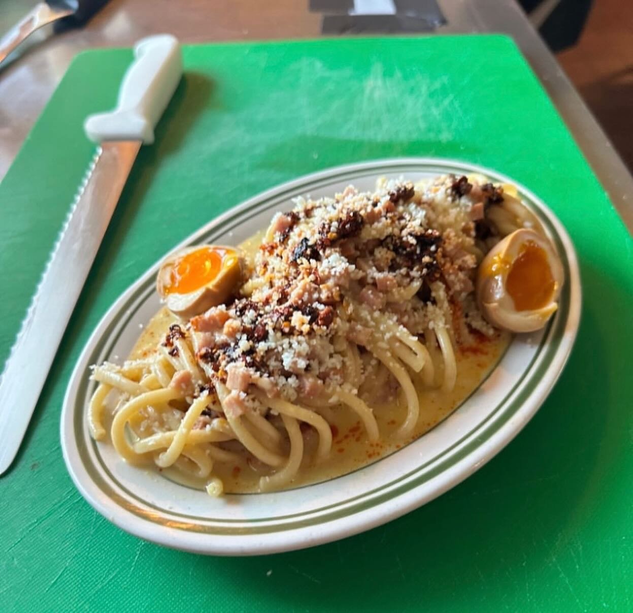 Have you signed up for our pasta club yet?? Sign up for August&rsquo;s dinner box ends tonight so what you waiting for?  Get chef curated provisions alongside @barriobread loaves and exclusive pastas not offered for sale elsewhere. Let us do the heav