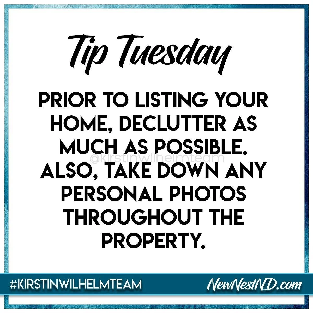 #TipTuesday #sellinghomes #newnestnd #kirstinwilhelmteam #smbuyersagent #bismarck #mandan #lincoln #agent #openhouse #buyingupbisman #northdakota #nodak #forsale #buymyhouse #dreamhouse #firsttimehomebuyers