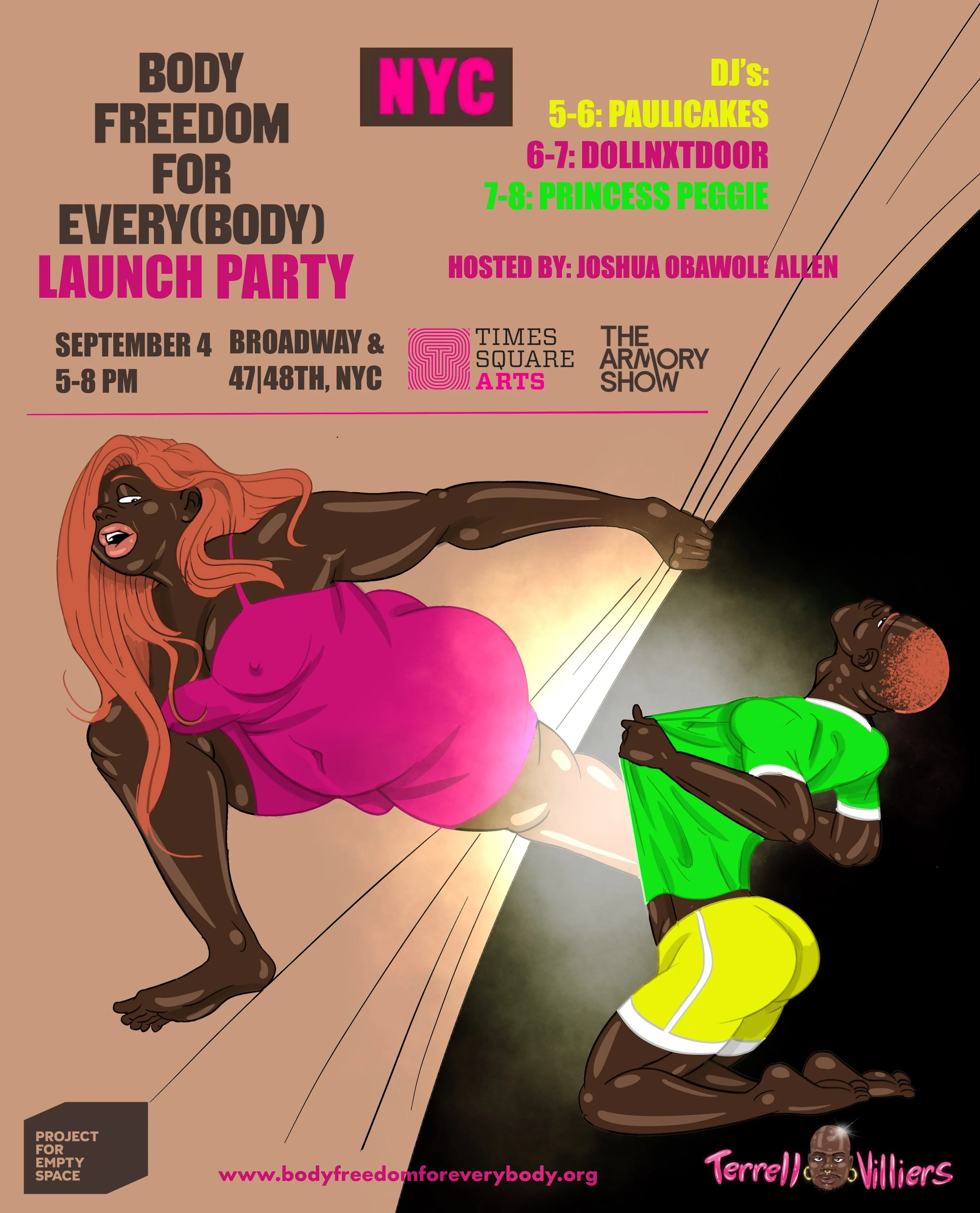 Body Freedom for Every(body) x Times Square Arts Launch Party (2024)