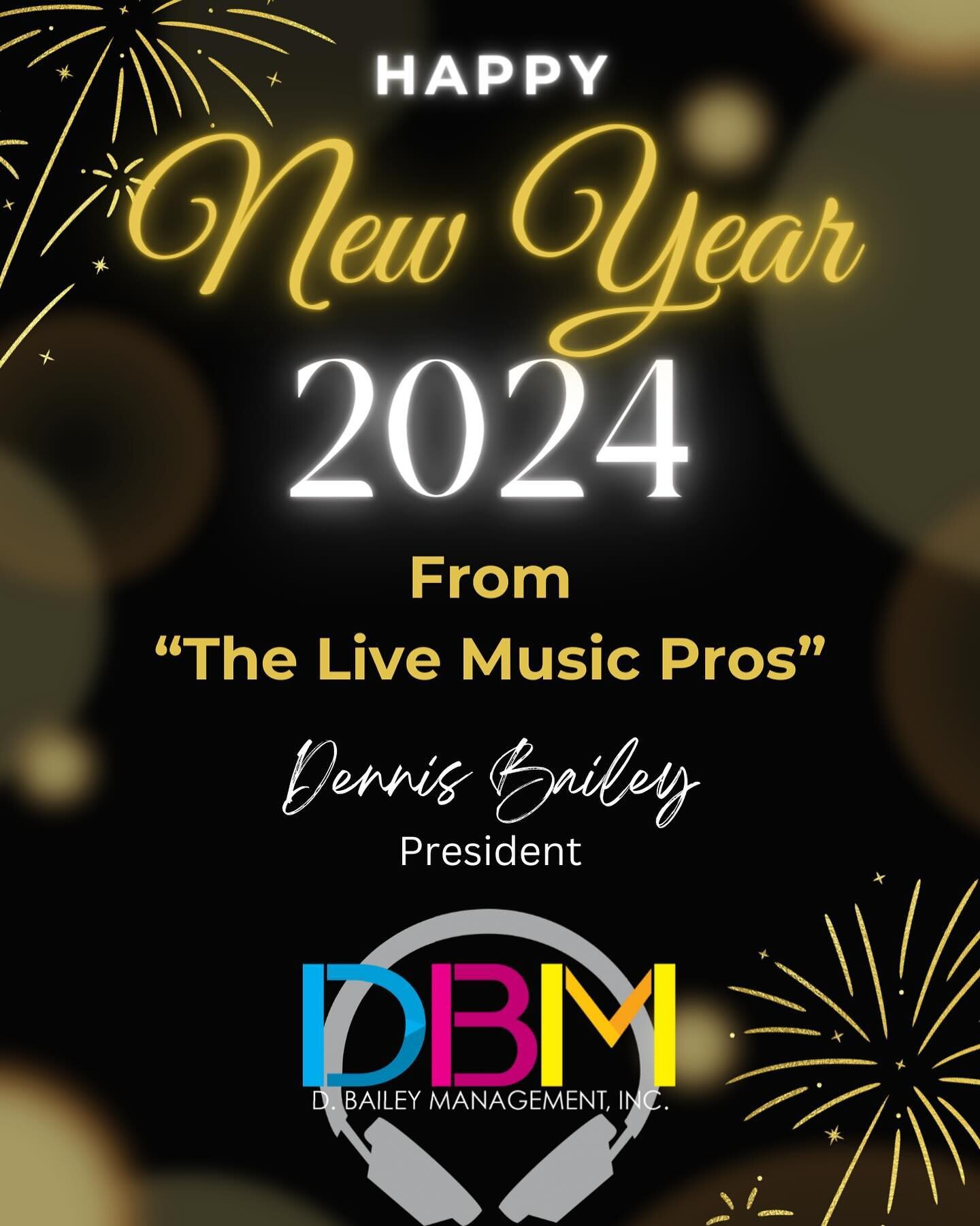 As we say goodbye to 2023 and welcome in 2024, DBM would like to thank the Bands, Musicians, DJ&rsquo;s, Dancers, Clients and Friends for supporting our team by supporting &ldquo;Live Music&rdquo; Our best wishes to all for a fabulous 2024. 🎉🍾🎵
#l