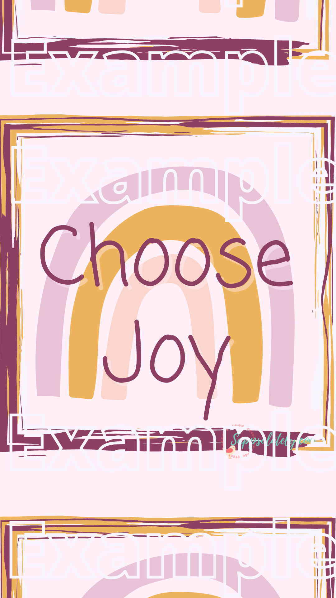 Choose Joy Phone Background