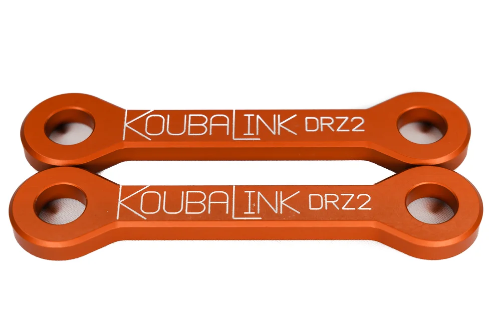 CNC ADJUSTABLE REAR Lowering Drop Link For SUZUKI DRZ400S /SM DR-Z 400E