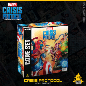 Marvel Crisis Protocol Miniatures Game-CORE SET CP01.10 Mini's,Terrain,Dice NEW