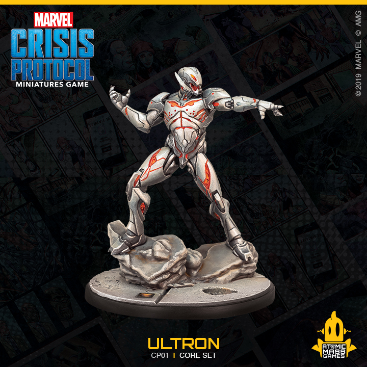 New on Sprue with Character Card Marvel Crisis Protocol Crossbones Miniature