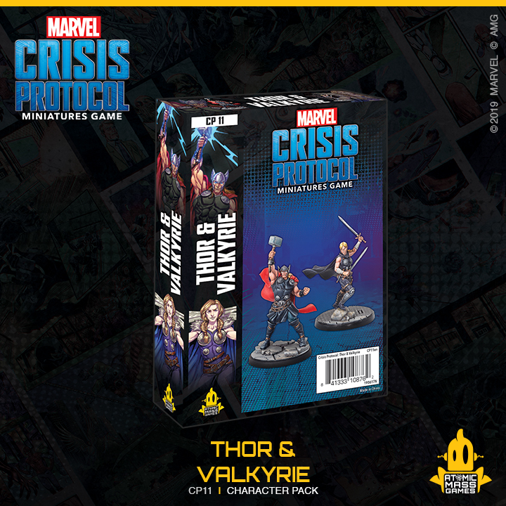 Thor and Valkyrie Marvel Crisis Protocol 