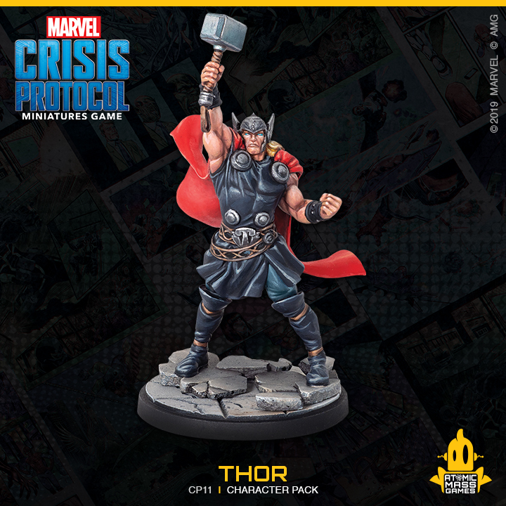 Asmodee Marvel Crisis Protocol English Edition Thor & Valkyrie ATOMIC MASS GAMES 