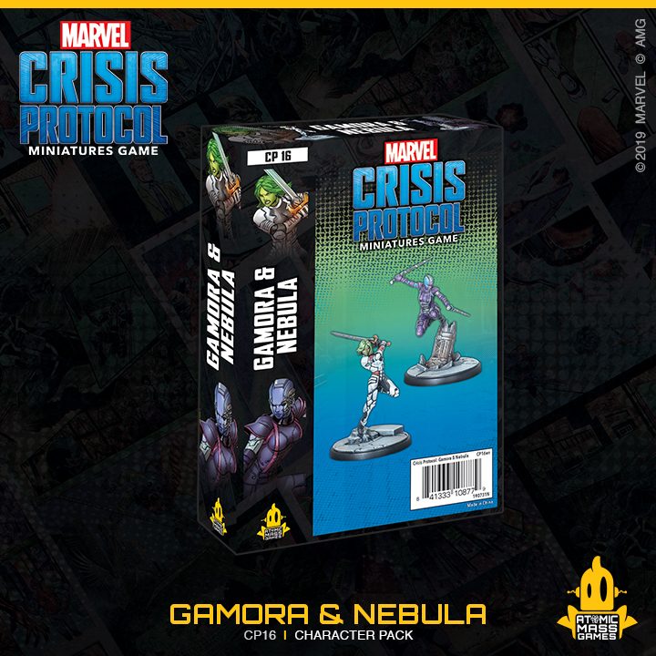 Gamora and Nebula Marvel Crisis Protocol Asmodee Atomic Mass Games NIB
