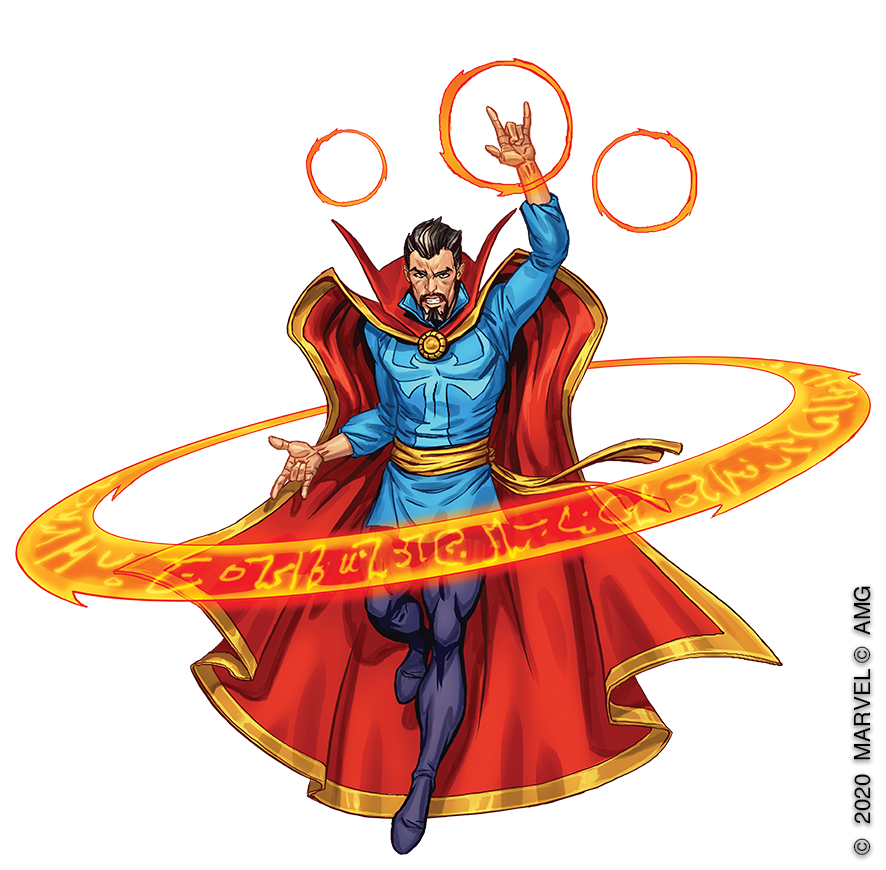 From Panel To Play Doctor Strange And Wong Atomic Mass Games