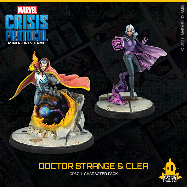 Marvel Crisis Protocol MCP Dr Strange by Wicked 
