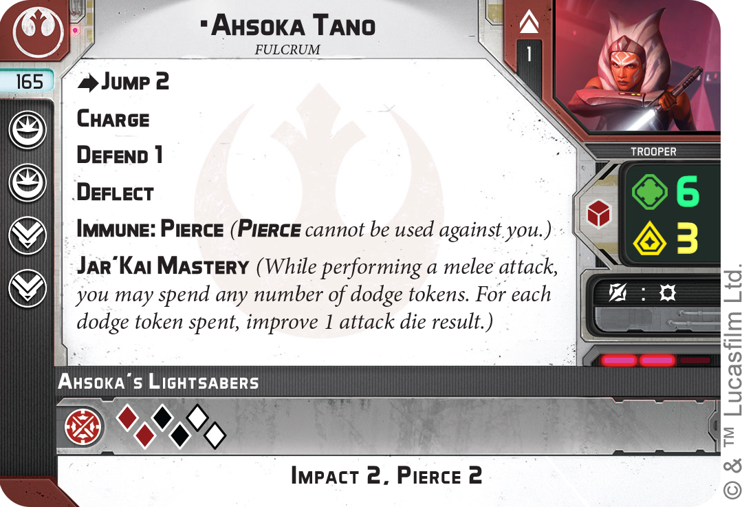 Scene to Stats Ahsoka Tano — Atomic Mass Games