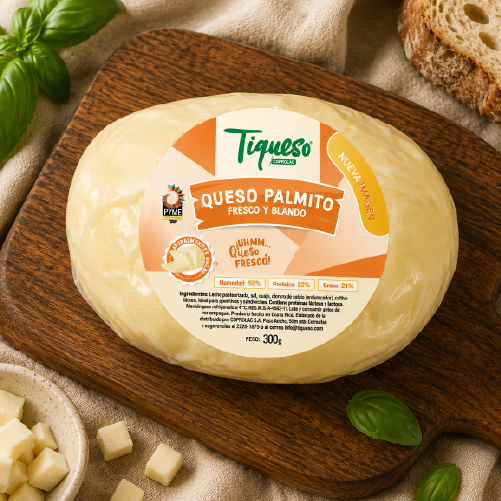 Queso Palmito Tiqueso