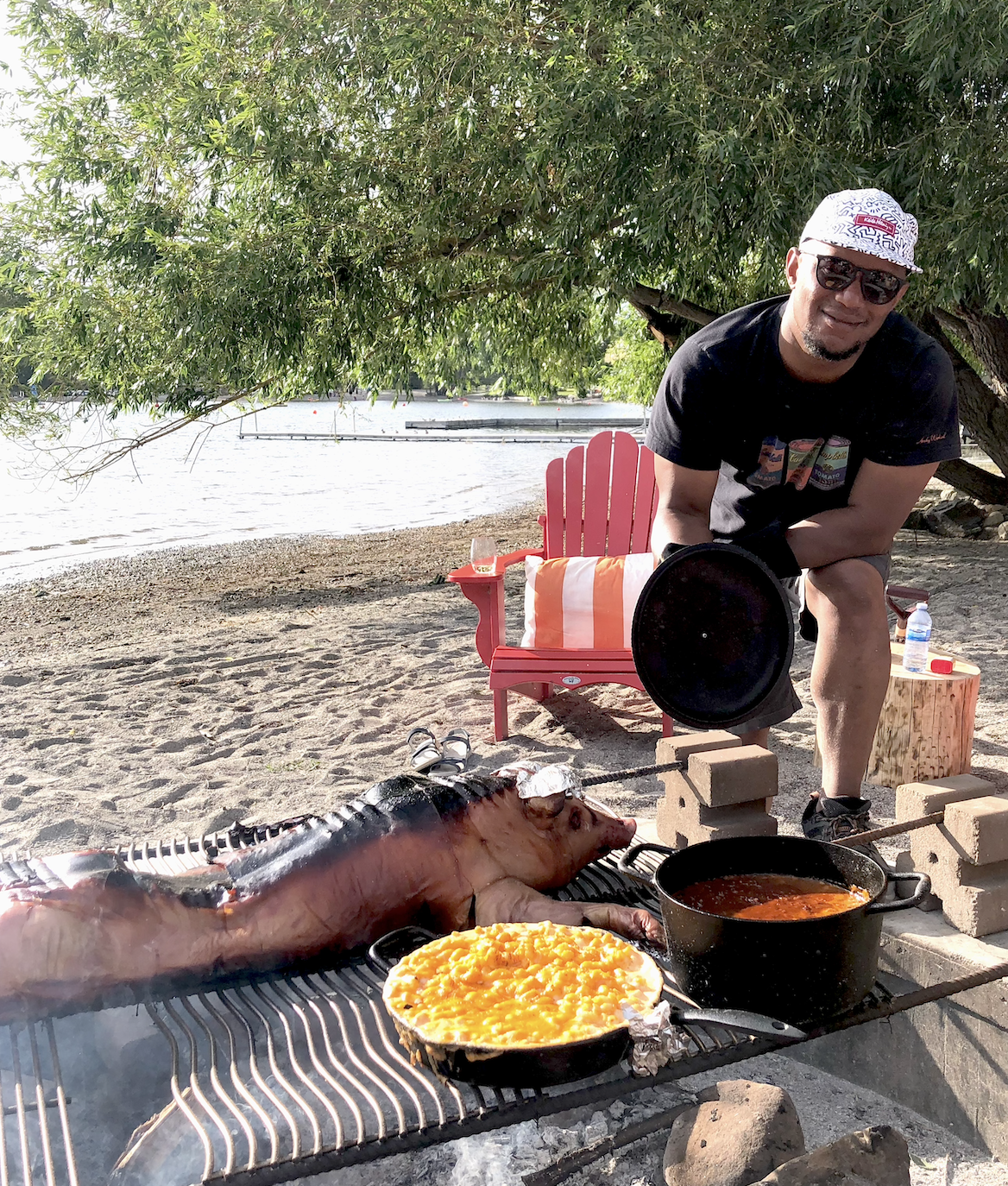 Whole hog BBQ and sides experience in Invermere BC.