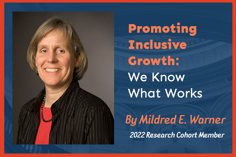 Promoting Inclusive Growth: We Know What Works