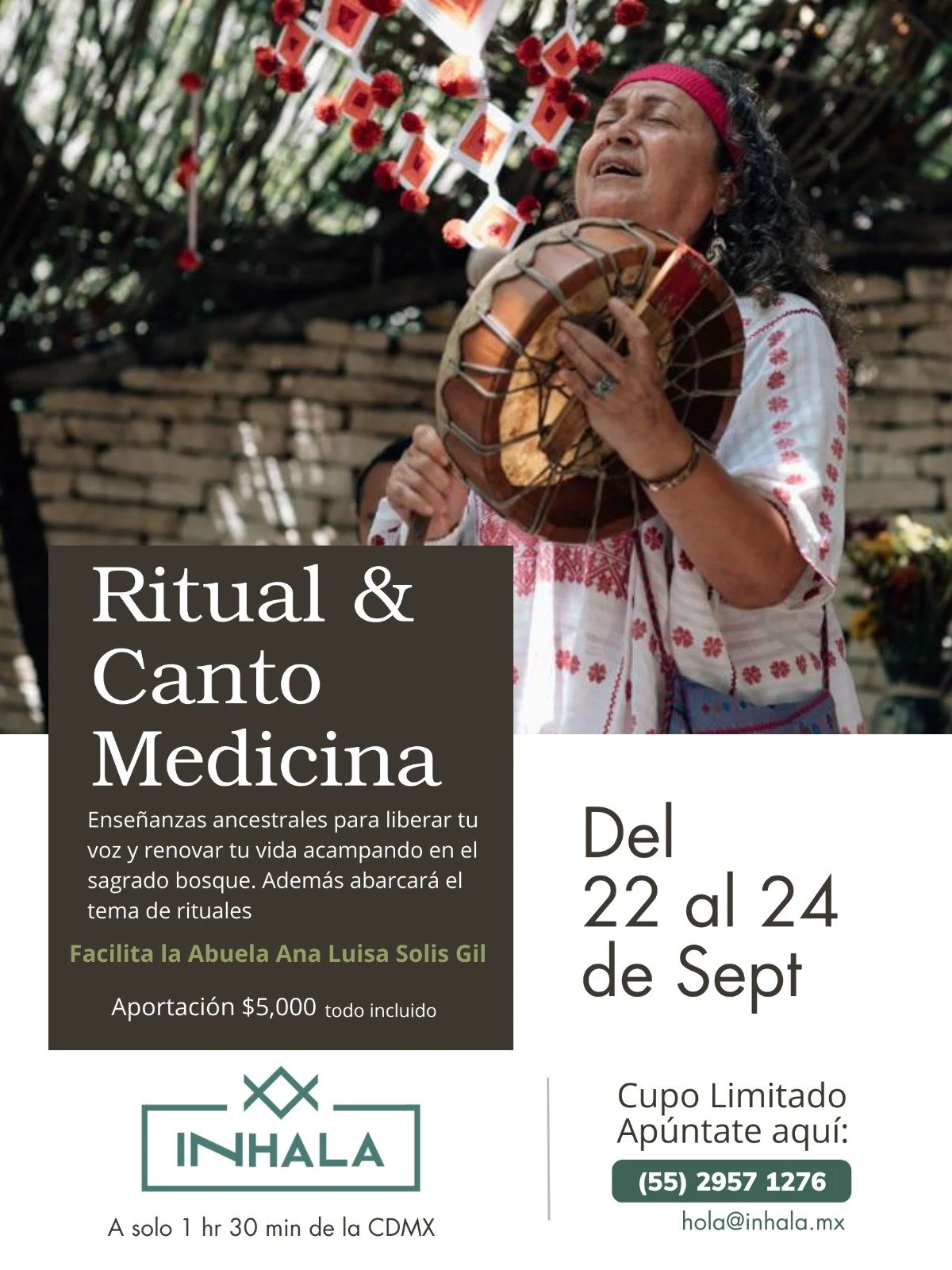 Ritual &amp; Canto Medicina por la Abuela Ana Luisa Solis Gil