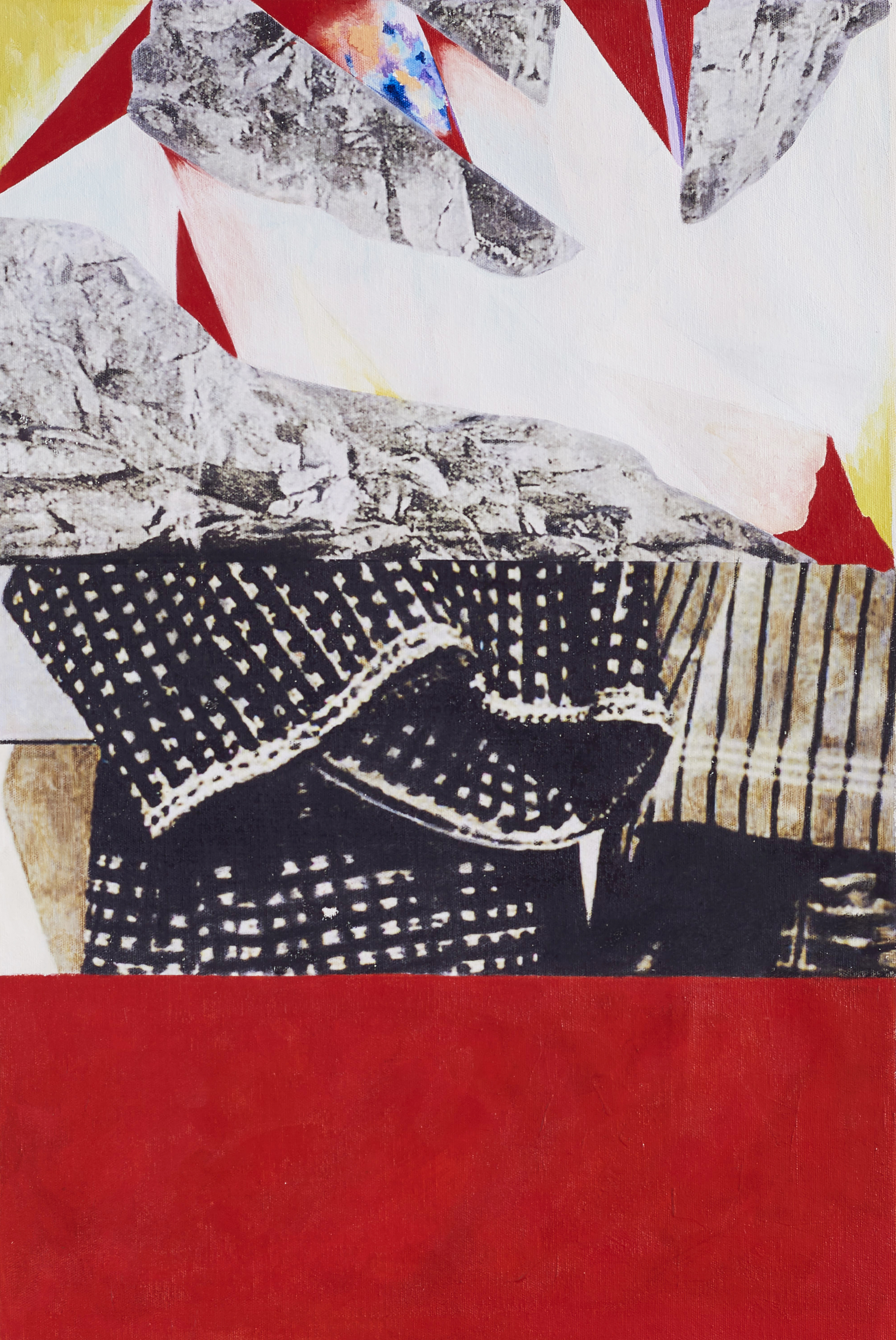 At the Market 2019 Acrylic, mixed medium on canvas 60x40 cm