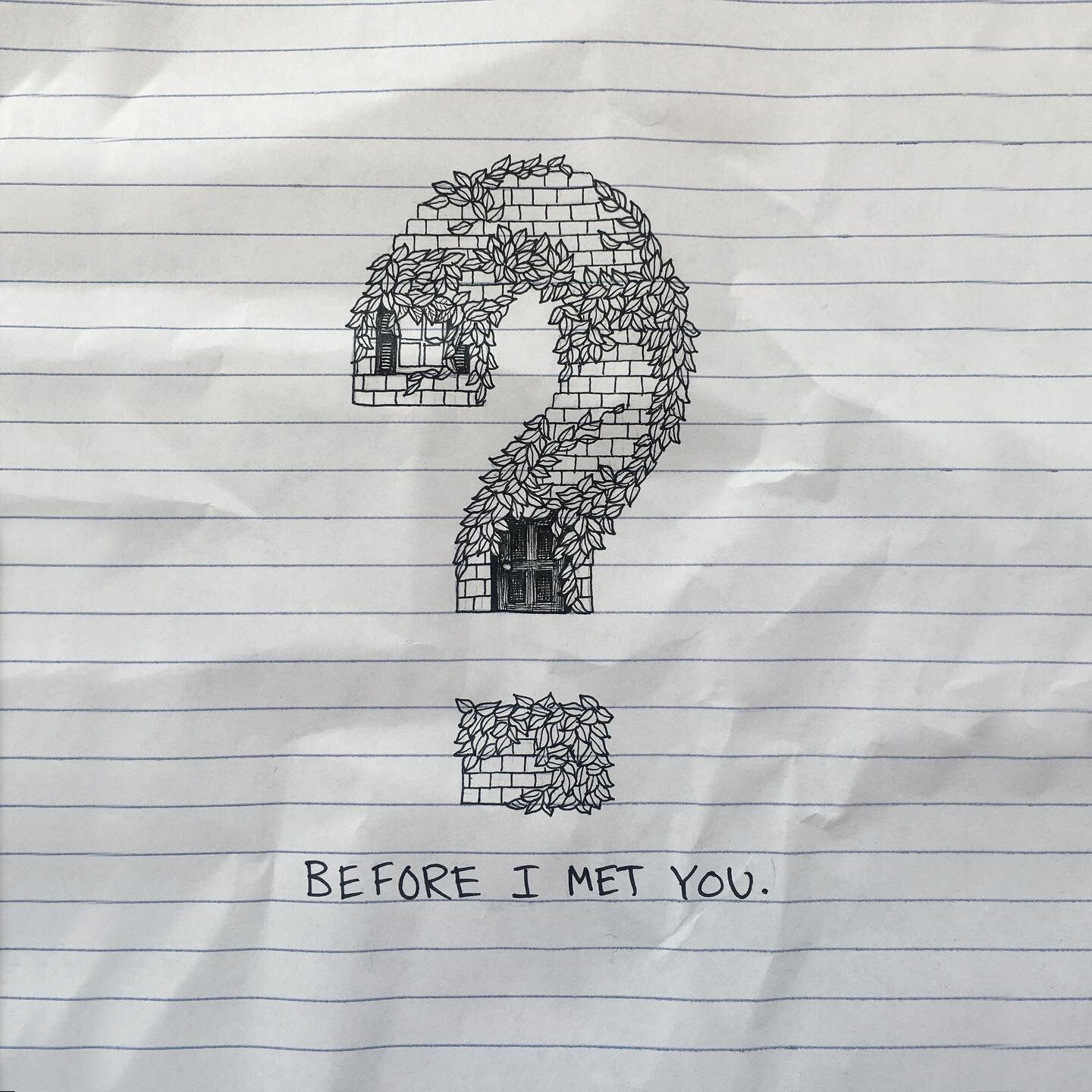 Songs from 2014 are now released on my EP called BEFORE I MET YOU. Look for this album art (by @zachnolin_ ) on all streaming platforms. 
.
Let me know what you think of all the new music in the comments! More music to come.