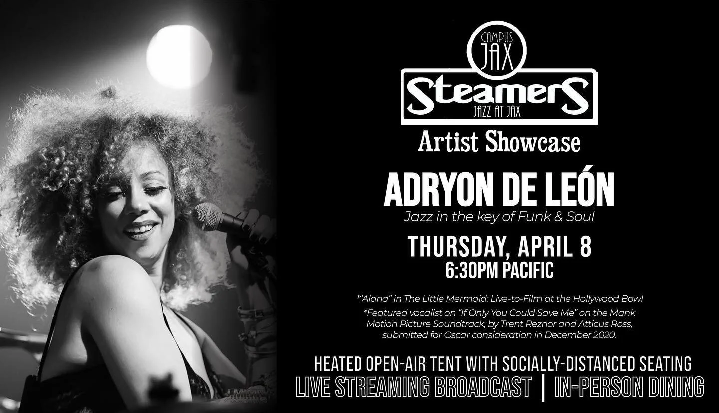 VERY excited for an actual gig! I&rsquo;ve enlisted the most bestest flexible-ist hybrid-ist band to accompany me on 4/8, at @campus_jax, playing jazz, soul, and everything in between, my babies. Get your reservations quick because my husband will bu