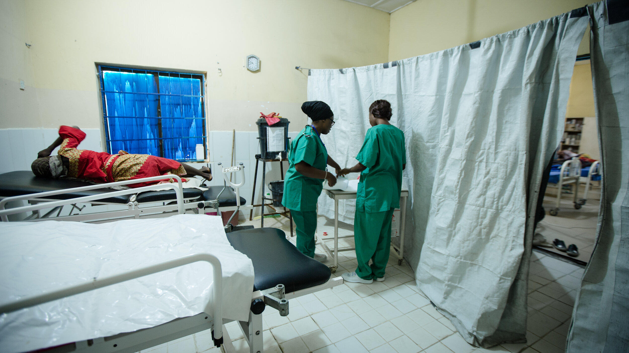  November 2018, Monguno, Nigeria. At 10am, 18 years old Hussana Adamou arrived in labor to the only maternal health clinic in the area. Dr. May Murithi, the cofounder of this ALIMA free clinic, was in charge of the delivery.    