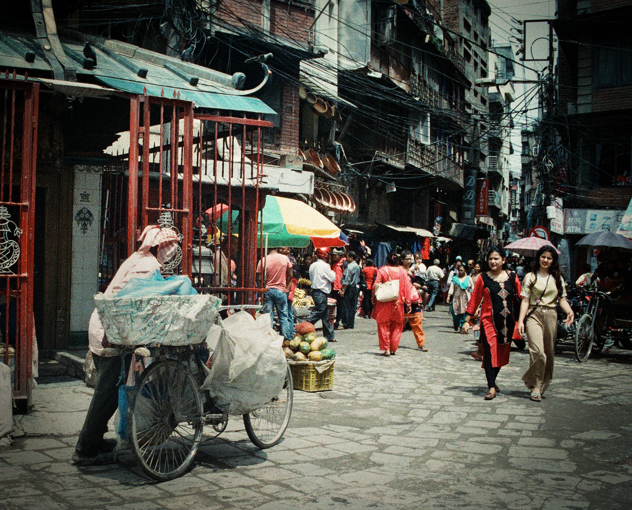  Asan street market, Kathmandu, Nepal, 2018 