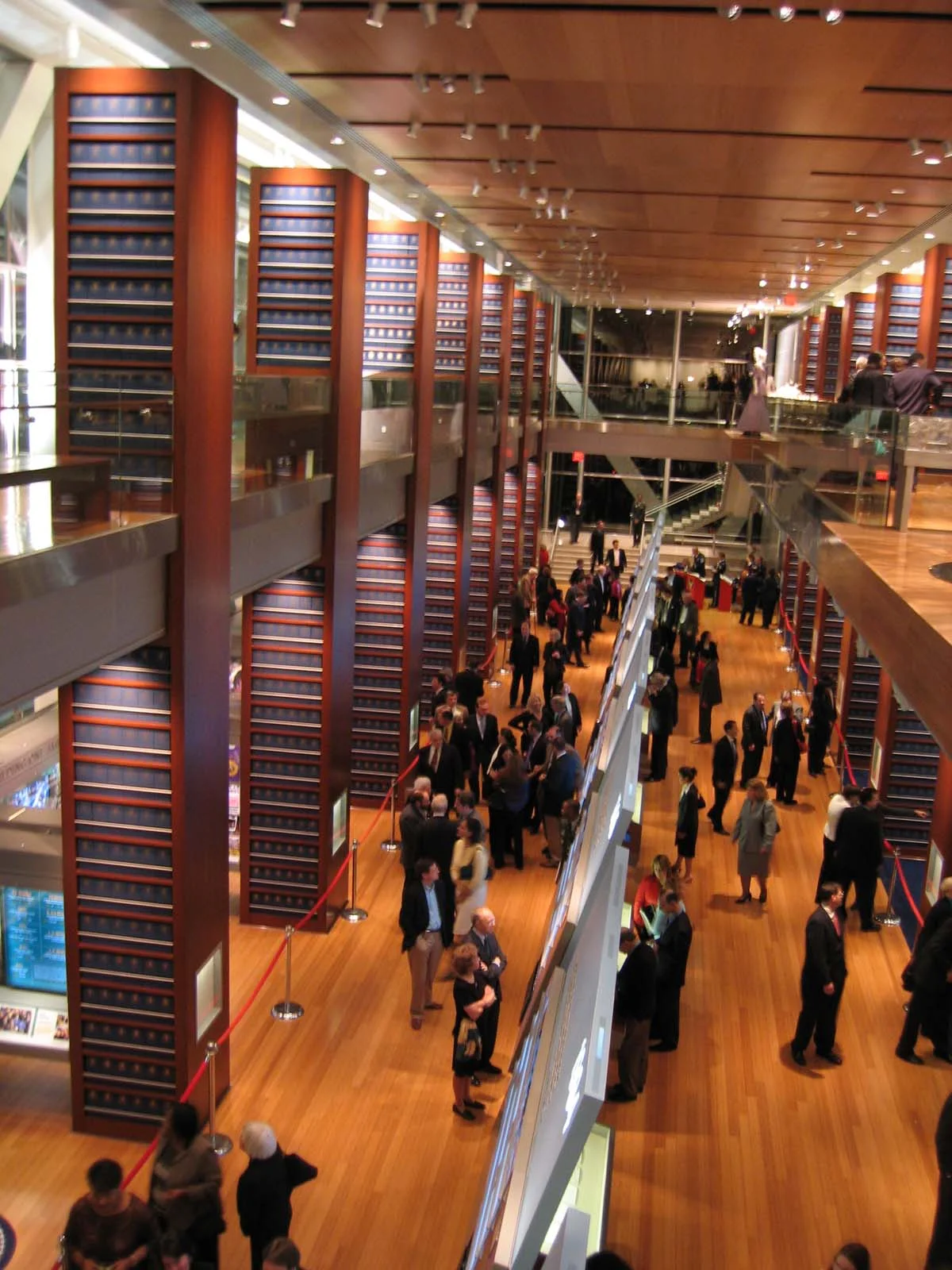 Clinton Presidential Library Interior