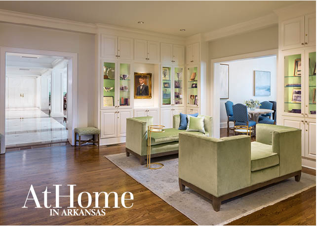 Chi Omega House Feature in At Home Arkansas