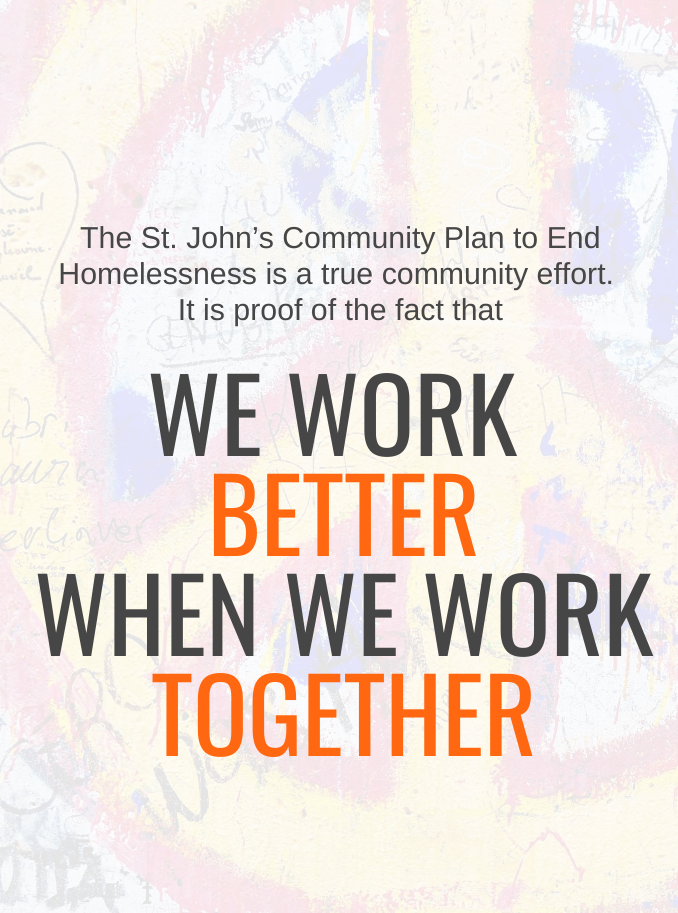 End Homelessness St. John's -Community Plan Menu