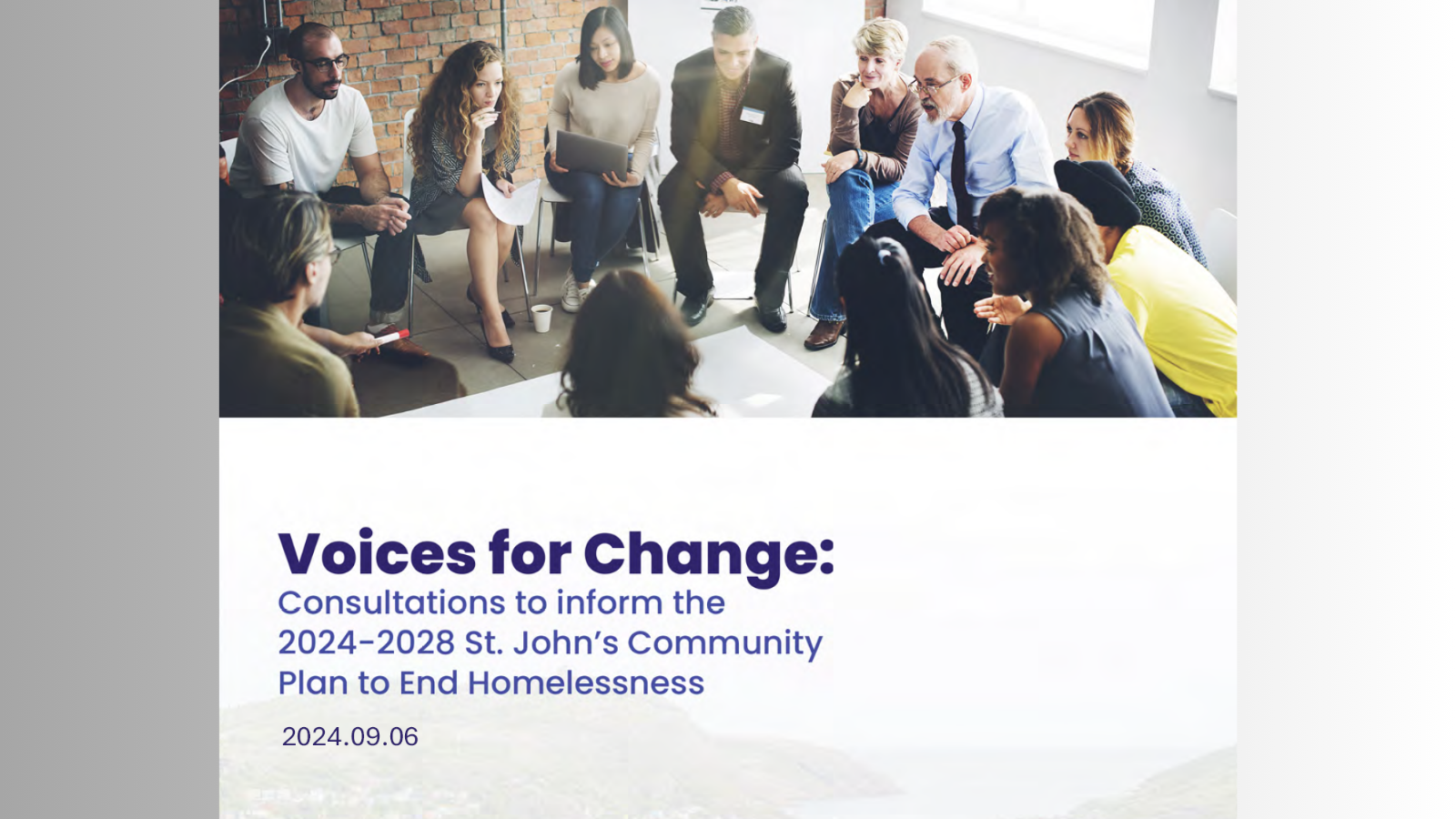 End Homelessness St. John's -Voices for Change