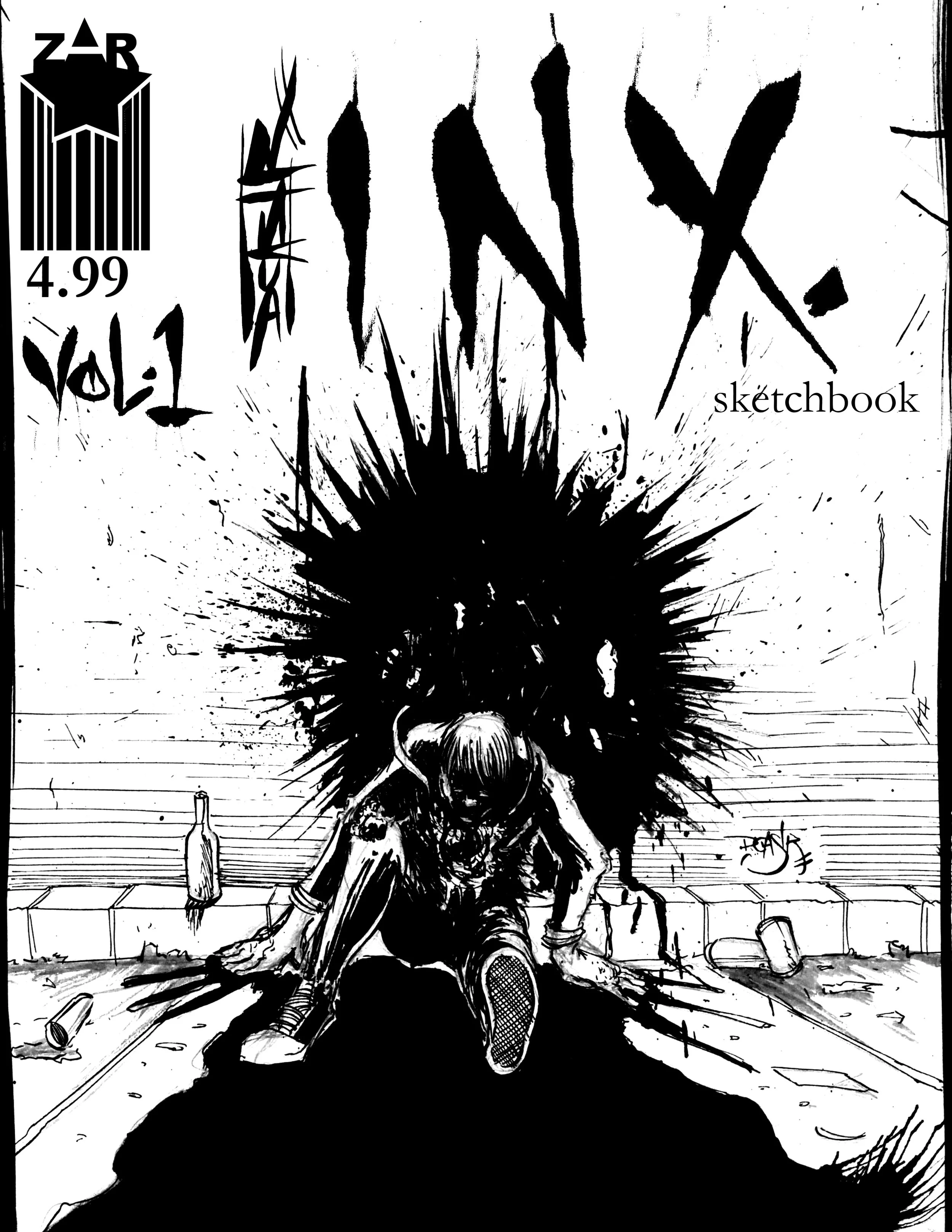 INX Vol. 1 (Includes Original Sketch Card)