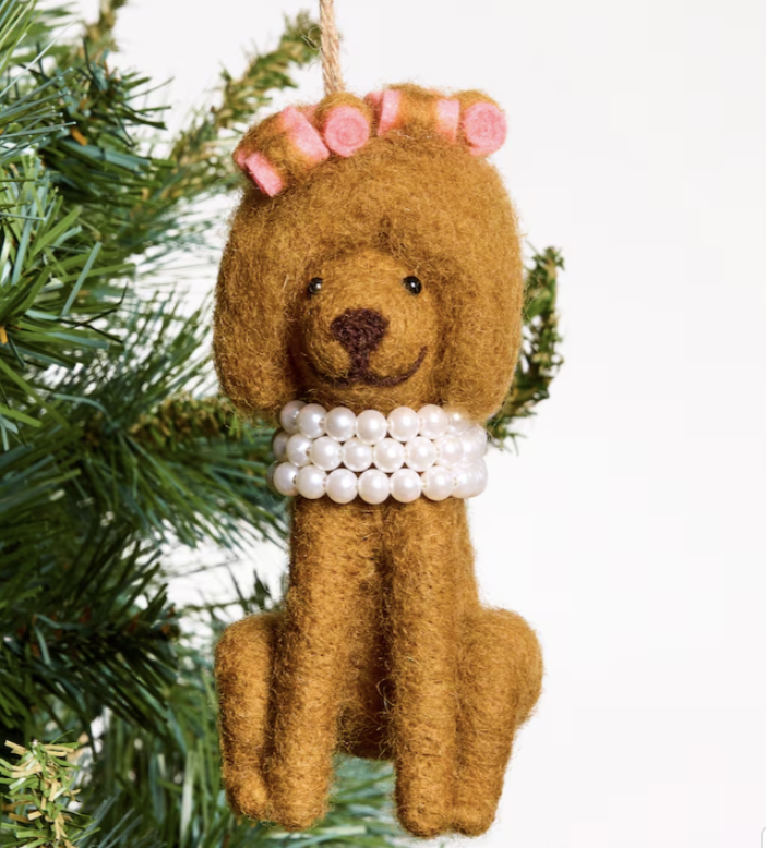 Chien de Noël Indigo
