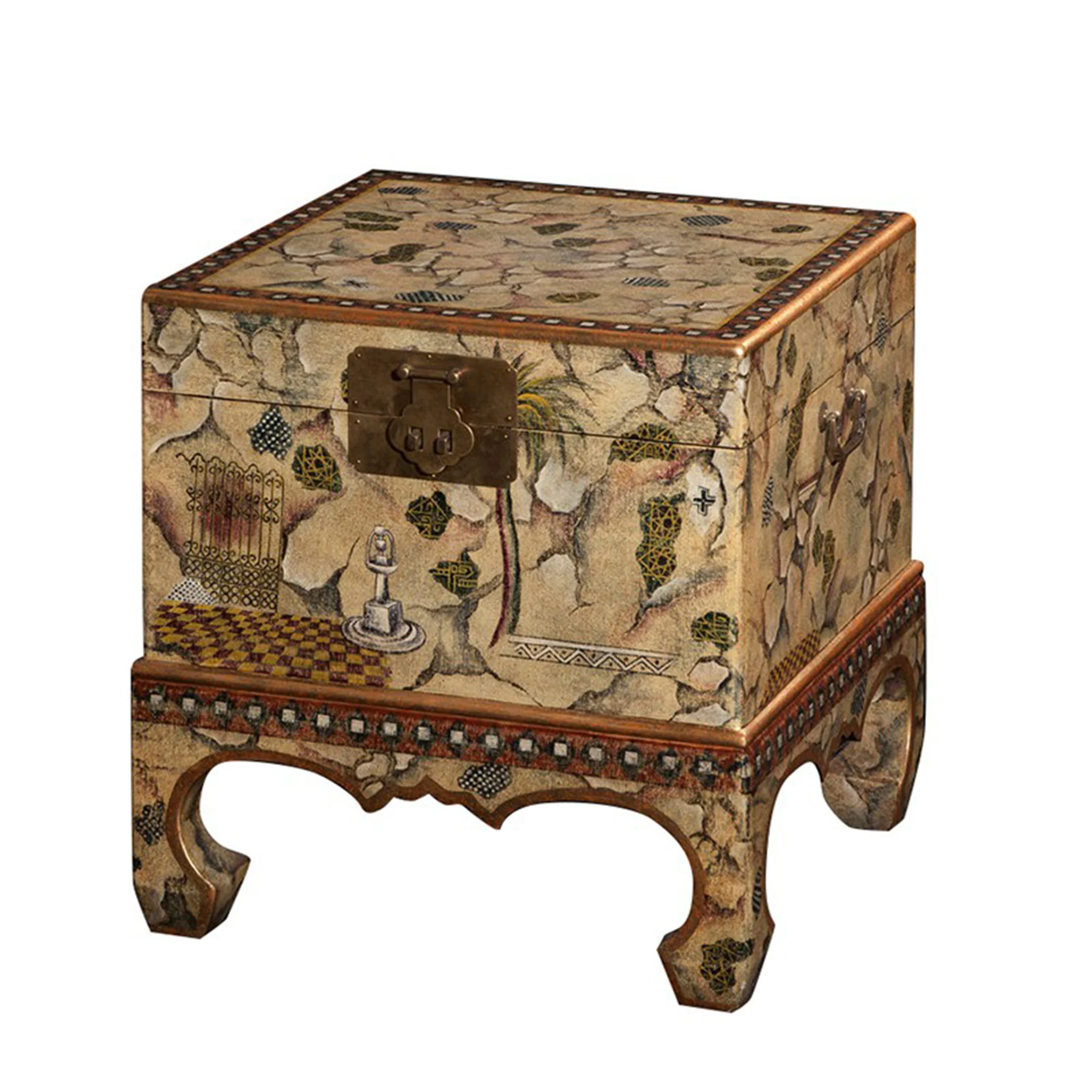 Adela Treasure Chest chinoiserie furniture