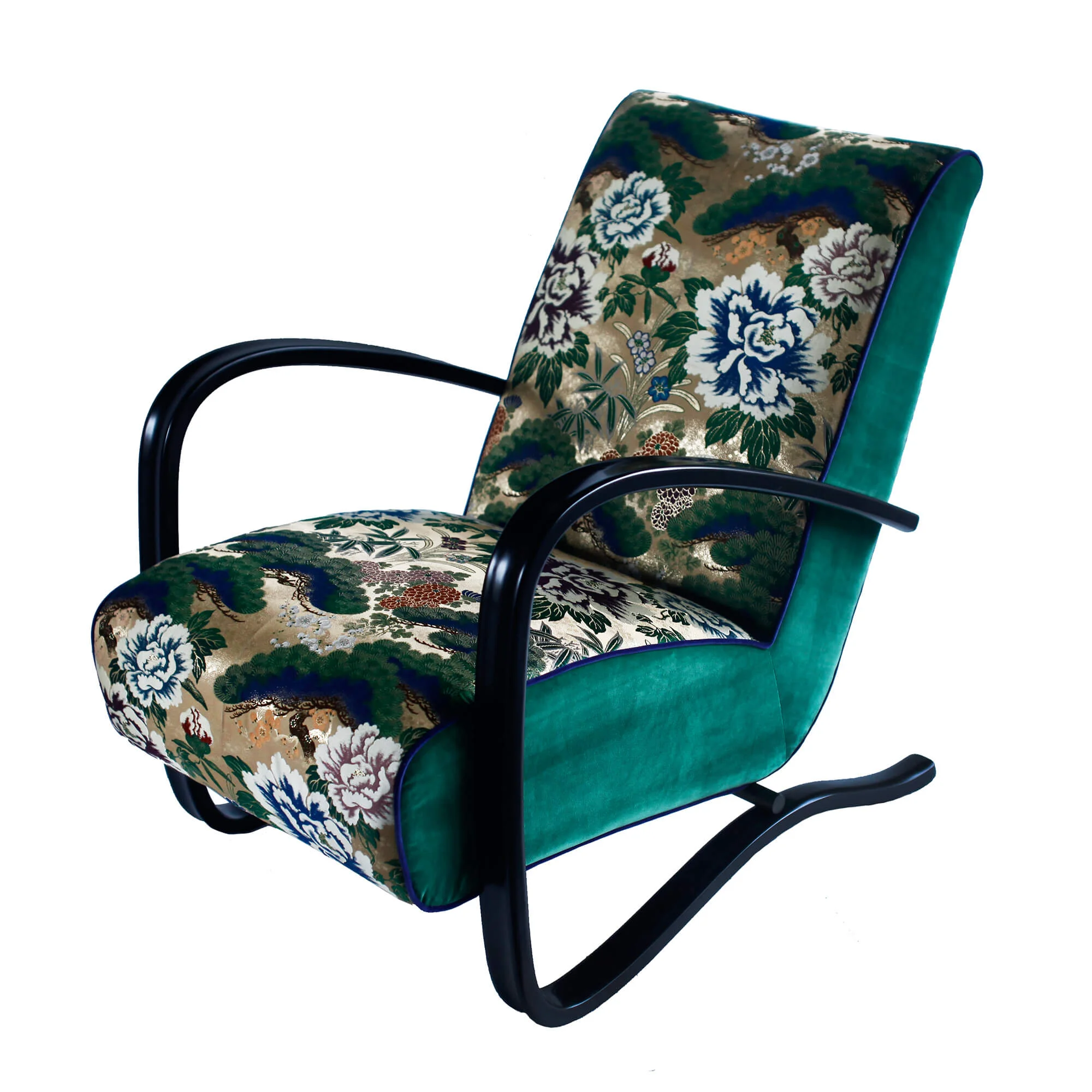 Gola Blue | Obi Chair 1 Chinoiserie Furniture