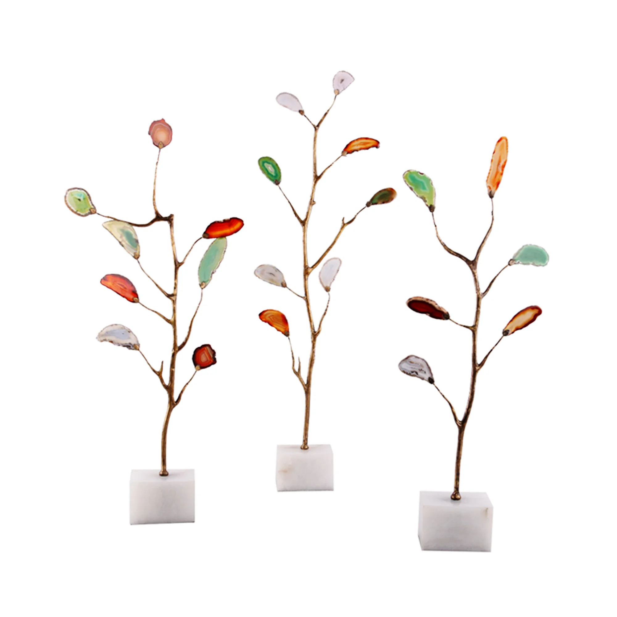 tree of crystal gem luxury home décor