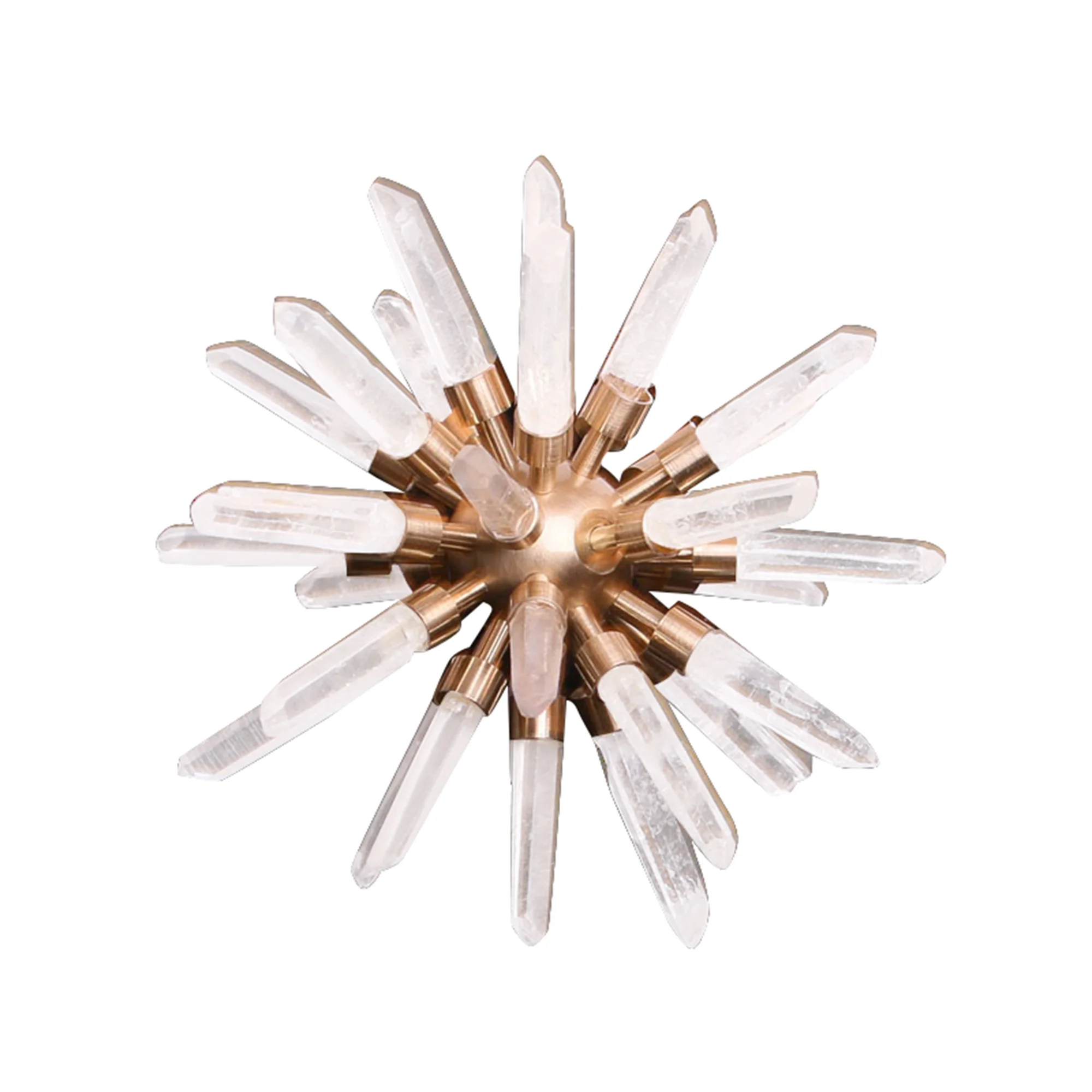 crystal spike ball luxury home décor