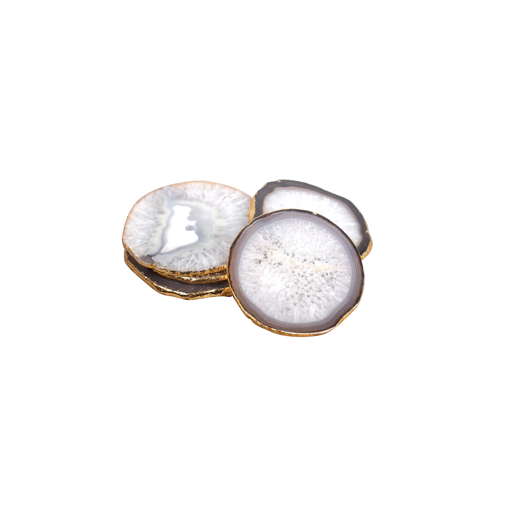 agate coaster luxury home décor