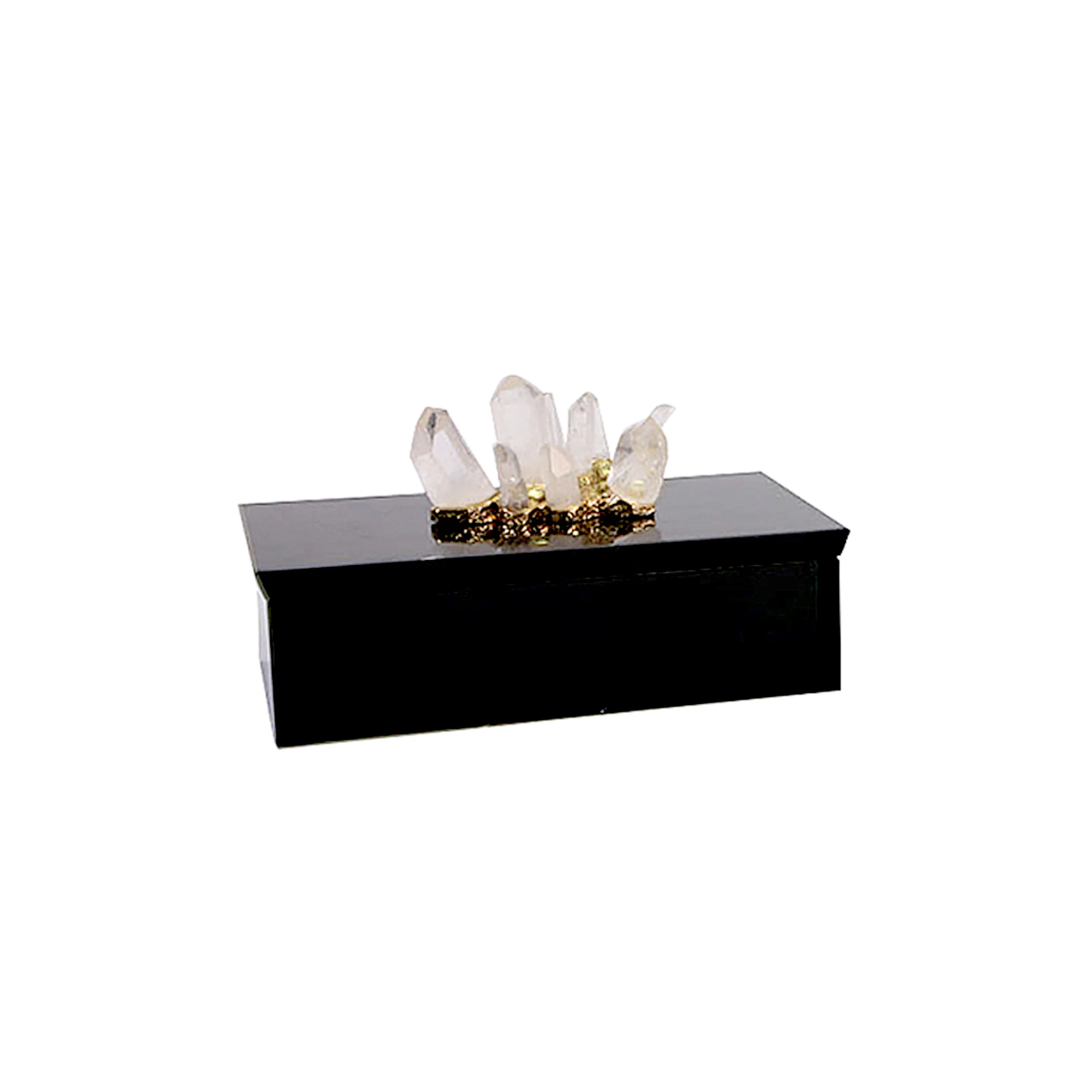 crystal spike box luxury home décor