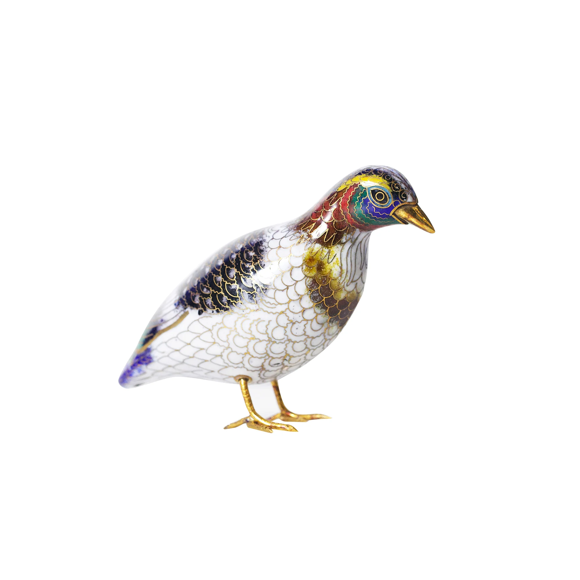 cloisonné bird 3 luxury home décor