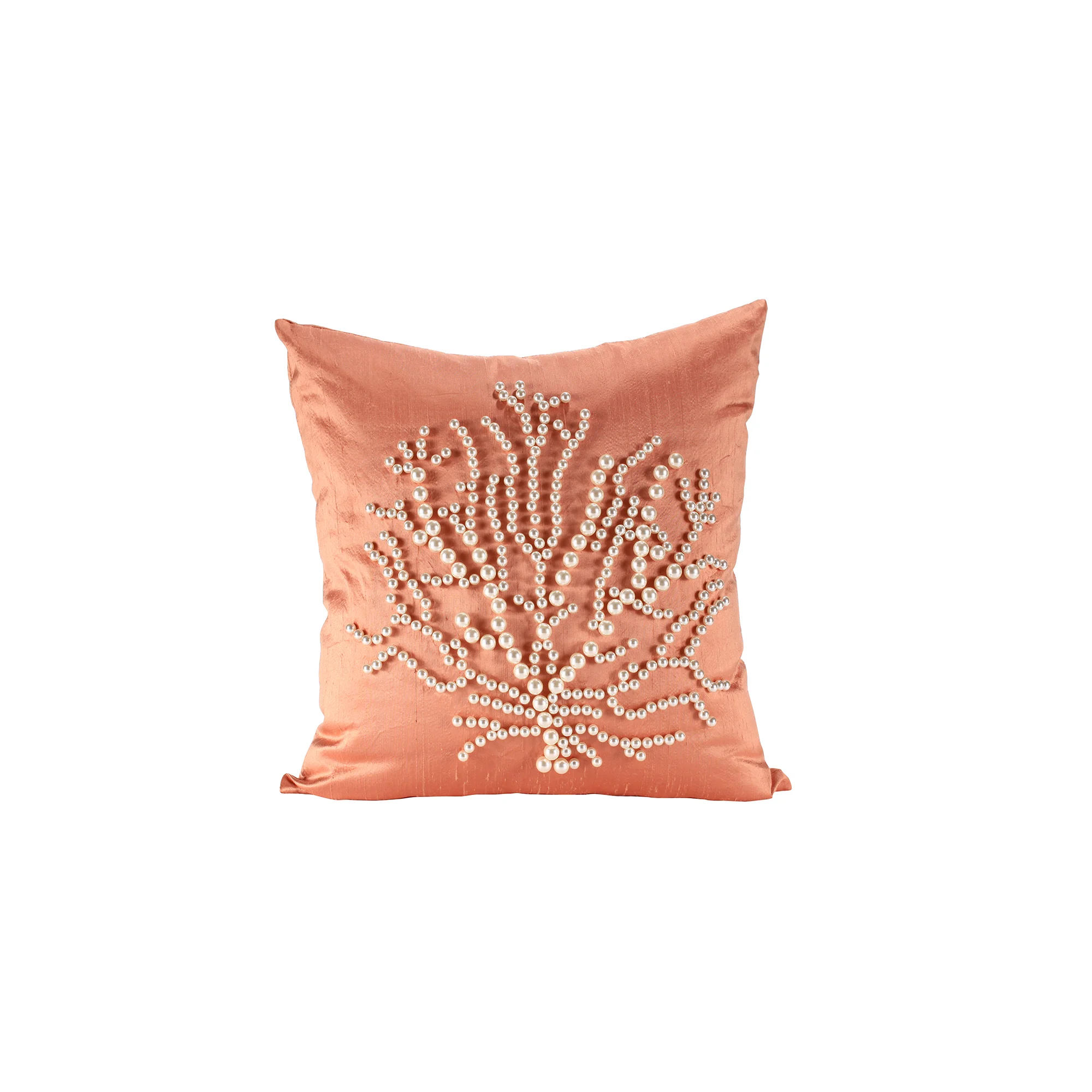 embellished pearls coral luxury home décor
