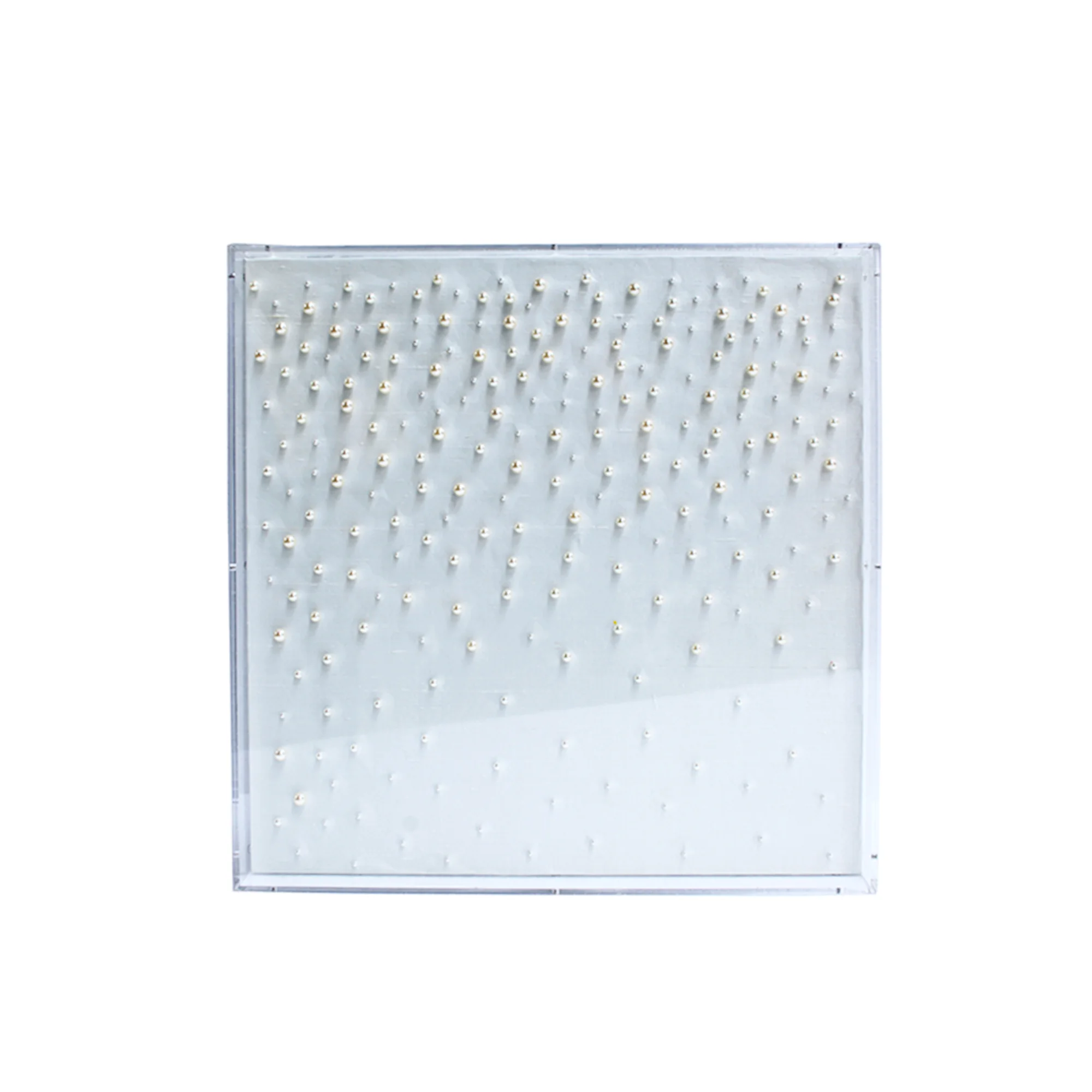 embellished pearl coral blanc luxury wall décor