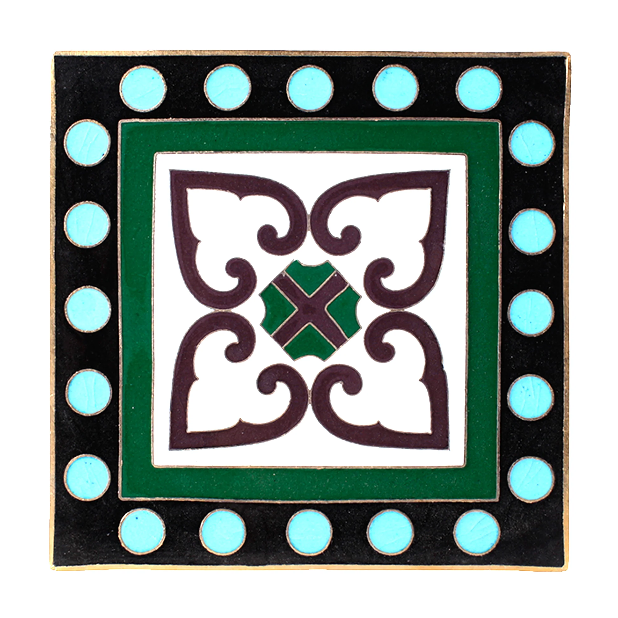touch of orient 05 cloisonné tiles luxury home décor