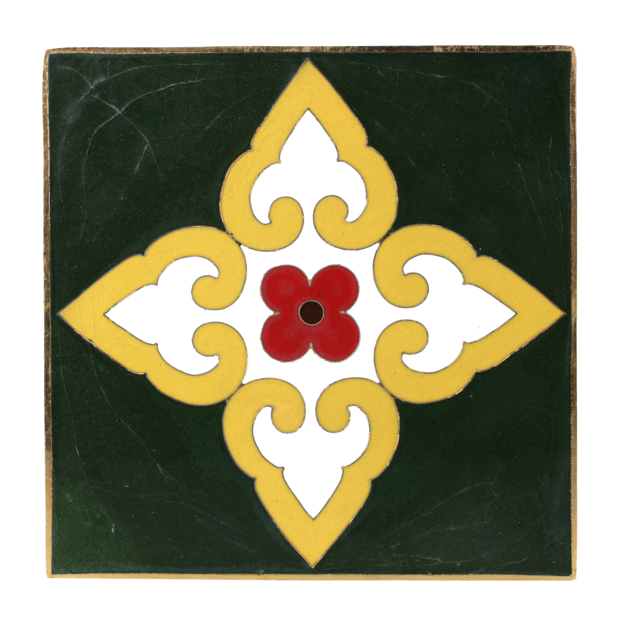 touch of orient 10 cloisonné tiles luxury home décor